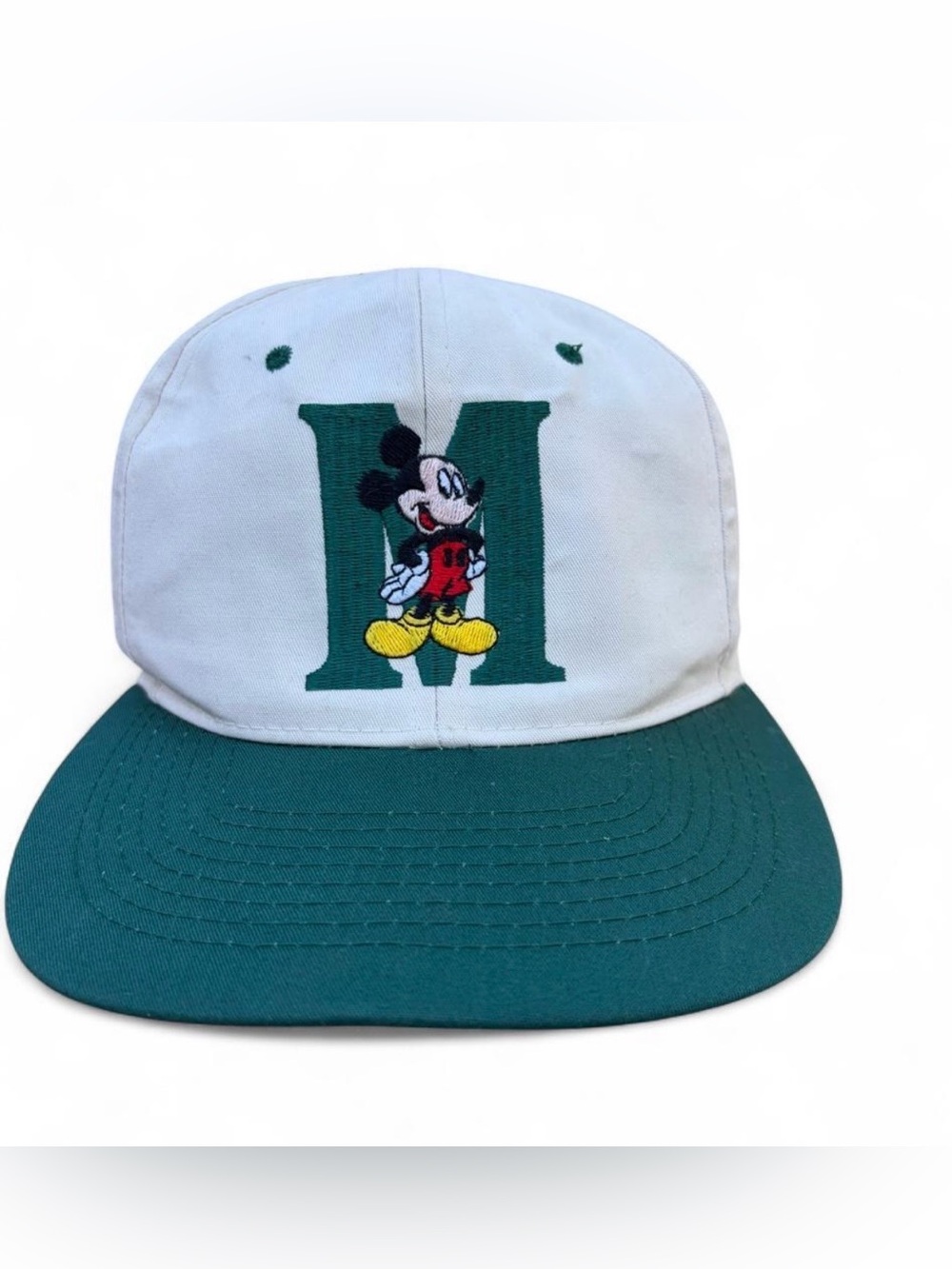 Vintage 90s Mickey Unlimited snapback cap! Made by the iconic Drew Pearson!